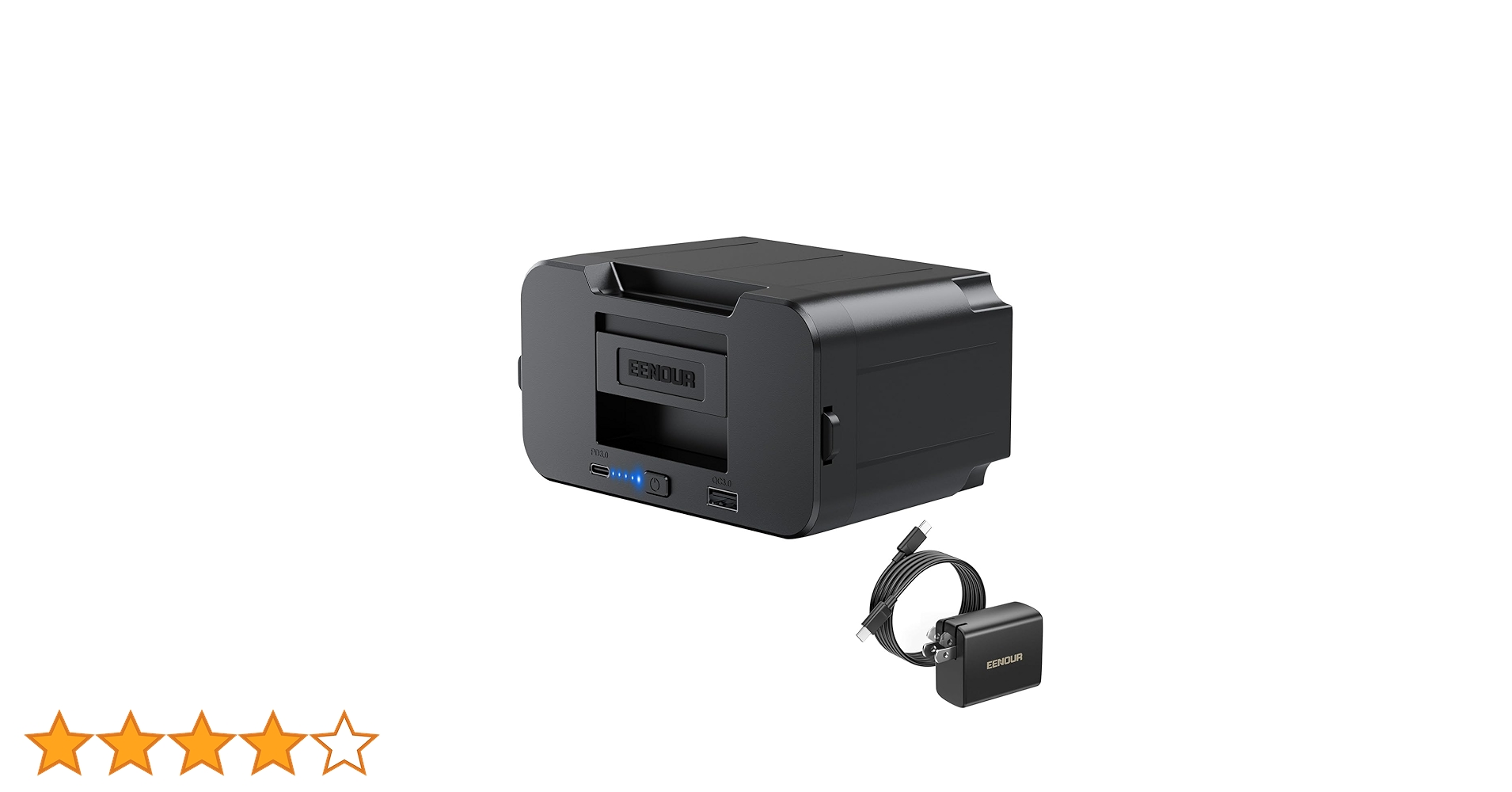 Amazon.co.jp: EENOUR 車載冷蔵庫用バッテリー DB01 急速充電器1個付き